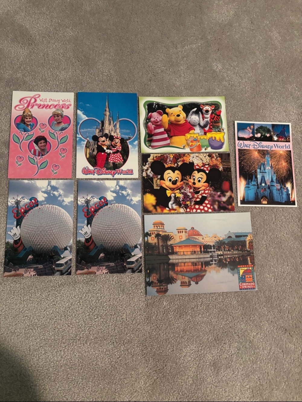 Lot of Vintage Disney Postcards